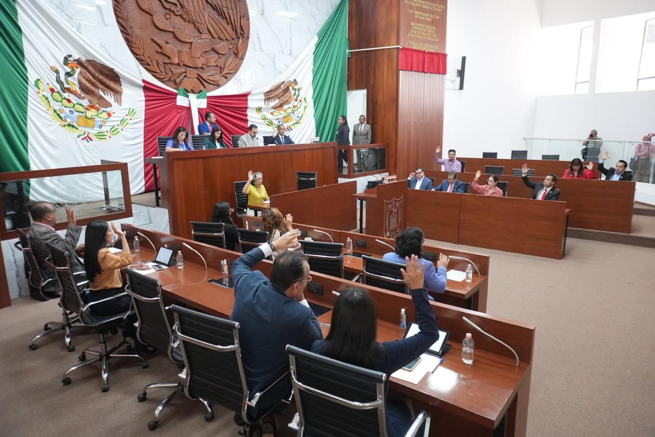 Aprueba Congreso local acuerdo para reconducir trámite del procedimiento de desaparición del Ayuntamiento de Mazatecochco